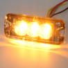 China Flash Strobe Lights 12V 24V LED Amber Strobe Warning Lighting For Trucks R10 R65 wholesale