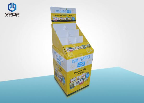 Eye - Catching Cardboard Dump Bins , Grocery Drinks Paper Dump Bin Display