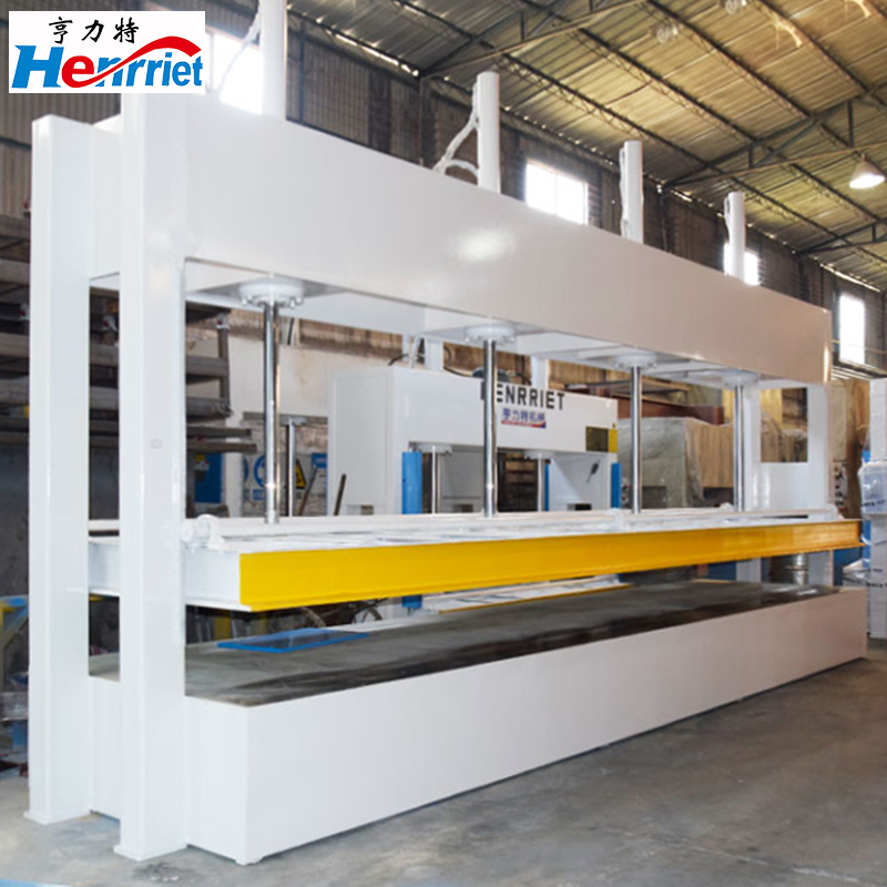China 50T / 80T / 100T Melamine Press Machine 5.5Kw Particle Board Press Machine wholesale
