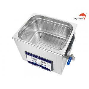 JP-060S Industrial Ultrasonic Cleaner , Ultrasonic Cleaning System 15L Injector Pins Lab 360W