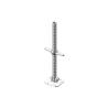 Electro Galvanized Base Jack Scaffolding Durable Industrial Solution