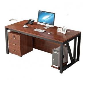 Solid Wood Office Study Desk Side Table Morden Office Workstation Fruniture for Gaming