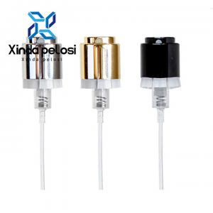 China Fine Mist Pump Sprayer 0.13cc Sprays Pump 15mm Large Atomizer Aluminium Crimp supplier