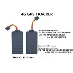 China ACC SMS 2D RMS 4G GPS Tracker 200mAh Protocol 4g Vehicle Tracker supplier