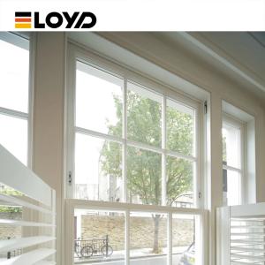 China Colonial Style Double Single Hung Window with Multi-Point Lock wholesale