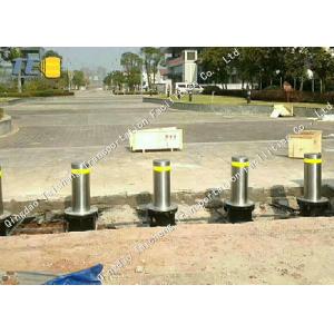 China High Security Automatic Rising Bollards , 5mm Thickness Smart Bollards supplier