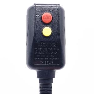 China Portable Earth Leakage Protection Plug With GFCI ABS PC AC Power Adapter supplier
