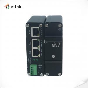 China Industrial IEEE802.3af/At PoE Splitter With 2-Port Switch Function, Output Voltage 12VDC supplier