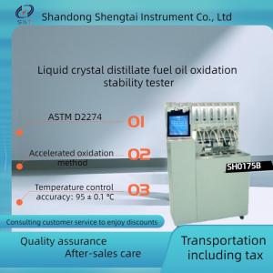 El destilado del equipo de prueba del análisis del aceite de ASTM D2274 fuel-oil el probador de la estabilidad de la oxidación (el método acelerado)