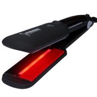 China Steam Ceramic Hair Straightener Infrared Ceramic Titanium Straightener Flat Iron on sale