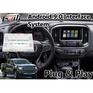 China Android 9.0 Carplay video interface for GMC Canyon 2014-2019 mirrorlink navigation supplier