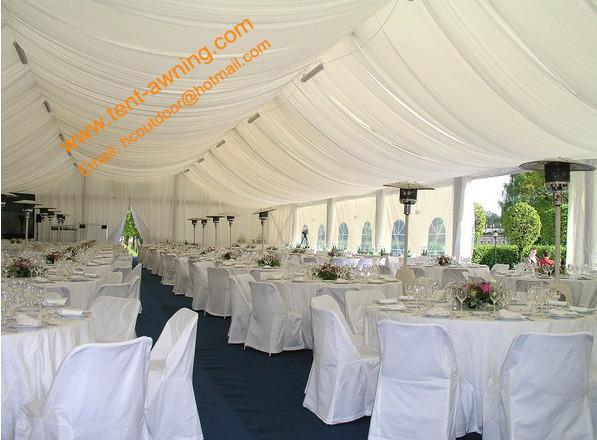 Portable Aluminum Tents for Weddings Fire Retardant Luxury Event Party Marquee