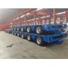 200T Hydraulic Multi Axis Low Flat Bed Semi Trailer With Jost Kingpin