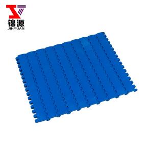                  Open Hole Flat Top Modular Plastic Belt for Fish Industry Sale             