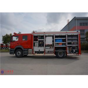 4x2 Drive Large Cab Manual Transmission Gearbox Emergency Fire Rescue Vehicles
