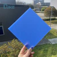 China Blue And White Plexiglass Panel Blue Sign Color Change Acrylic For Night Use on sale