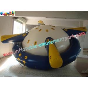 China Customized Durable Inflatable Boat Toys Saturn Rocker With Stainless Steel Anchor Ring supplier