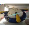 Customized Durable Inflatable Boat Toys Saturn Rocker With Stainless Steel