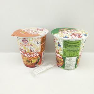 Waterproof Biodegradable Disposable Soup Cups With Lids Hot Noodle Paper Bowl