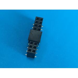 China SMT Black Color PCB Mount Connectors , 5A AC/DC Current Rating Electrical Connector wholesale