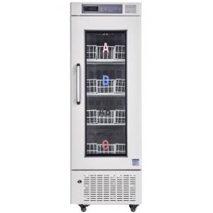 208L Medical Freezer Refrigerator Upright Glass Door Blood Bank Refrigerator