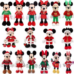 China Disney Christmas Minnie Mouse and Mickey mouse Soft Plush Toys supplier