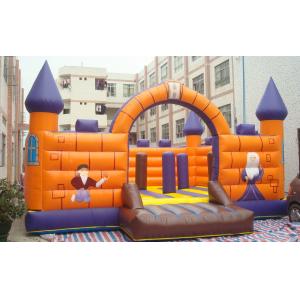 Commercial Amazing Inflatable Bouncy Castle , Inflatable Amusement Park