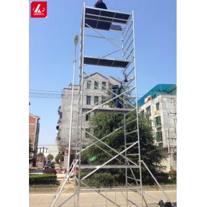6061 Aluminum Scaffolding Tower Ladder Frame Layer Working Bench