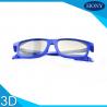 Cinema Reald Volfoni System Use Circular Polarized 3D Glasses Black Blue White