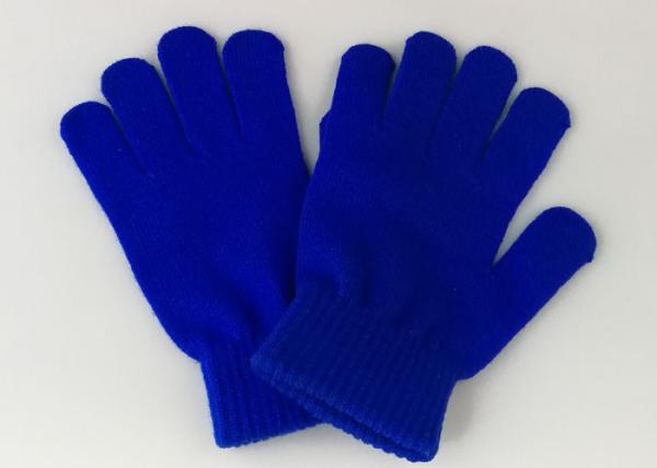 Gants fonctionnants de mains de matériel acrylique de 100% touchant doucement