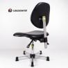 Black Or Blue Color PU Leather Ergonomic ESD Chairs Large Seat Three Level