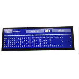 China Stretched LCD Display Bus Sign 28.8 Inch 8ms Response Time DC Power 12V Input supplier