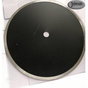 China 350mm Hot Pressed Sintered Continuous Rim Diamond Saw Blade, For Ceramics, Tile and Porcelain supplier