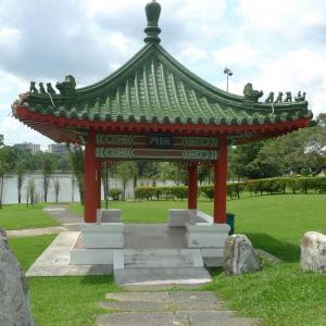 China Hexagonal Wooden Pavilion Gazebo 2.6m Prefab Chinese Small Wooden Garden Gazebo supplier