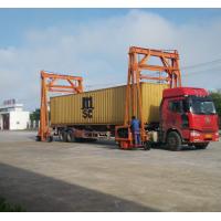 China Different Lift Height Gantry Container Crane , Port Gantry Crane 40 Ton Loading Capacity on sale