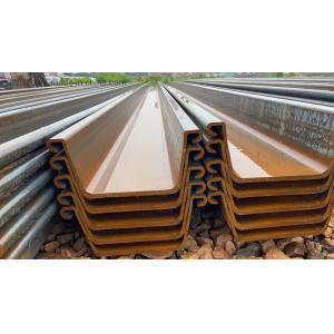 China Tipo laminado a alta temperatura pilha de U da chapa de aço para a construção supplier