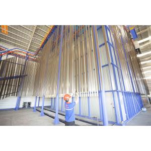 Customized Voltage Vertical Powder Coating Line natural gas Heating