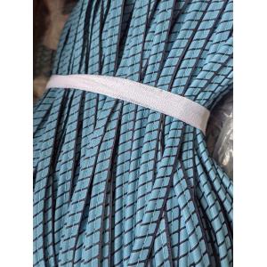 Sew On Reflective Piping With Cotton Strip Silver Black Blue Color