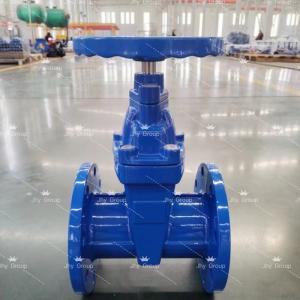 Water Non Rising Stem Valve PN16 Ductile Iron Flanged Gate Valve