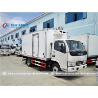 China Dongfeng  model 5tons Small seafood refrigerated Transport Delivery and Cooler Freezer Refrigerator Van Truck on sale
