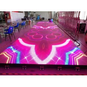 Lightweight Indoor/Outdoor LED Floor Tile Screen RGB Color Changing Lighting