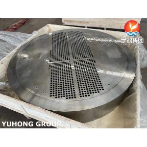 China ASME SA516-2021 Gr.70N Tubesheet inmóvil OD.1640 X THK 292.1M M para el cambiador de calor supplier