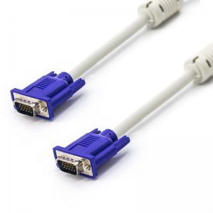 China PVC Jacket 1.5m Male To Male VGA Cable PC Computer Monitor supplier