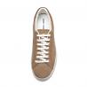 China Genuine Anti Skid Euro 42size Leather Suede Sneakers Beige Cow Suede wholesale