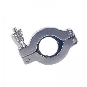 High Pressure Sanitary Vacuum Stainless Steel Pipe Clamp for Customized Brewing Needs