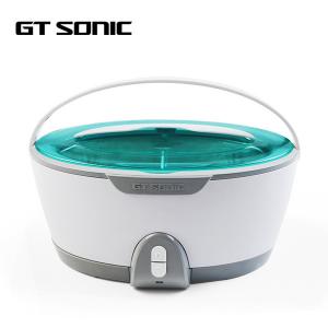 China 450ml High Frequency Mini Ultrasonic Cleaner 5mins Auto Shut Off For Denture Ring Washing supplier