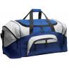 600D Polyester Personalized Sports Duffle Bags Blue Color H32.4cm X W69.2cm X