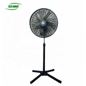 Modern Electric Motor AC Stand Fan 60W Cross Base , 1.3m Height Adjustable