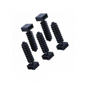 Accessoires noirs de serre-câble 6mm pp/support en nylon de câble de lien de 66 fermetures éclair