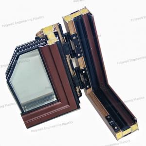 Glazing Aluminum Window Thermal Break Sliding Doors Profile High Security